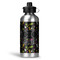 Music DJ Master Water Bottle - Aluminum - 20 oz - Silver (Personalized)
