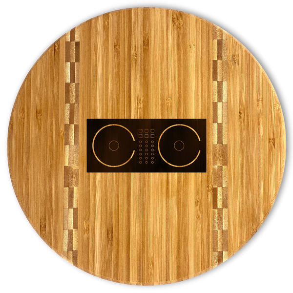 Custom DJ Music Master Bamboo Cutting Board