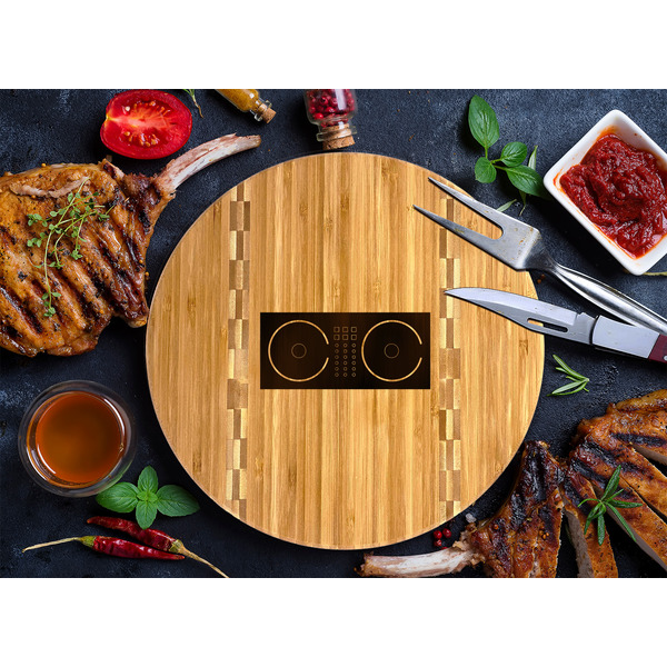 DJ Music Master Bamboo Cutting Boards - LIFESTYLE