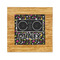 DJ Music Master Bamboo Trivet with Ceramic Tile Insert (Personalized)