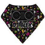 Music DJ Master Bandana Bib (Personalized)