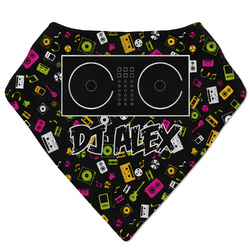 Music DJ Master Bandana Bib (Personalized)