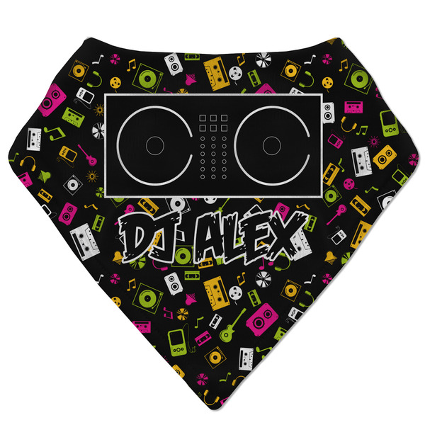 Custom Music DJ Master Bandana Bib (Personalized)