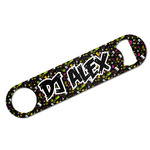Music DJ Master Bar Bottle Opener - White w/ Name or Text