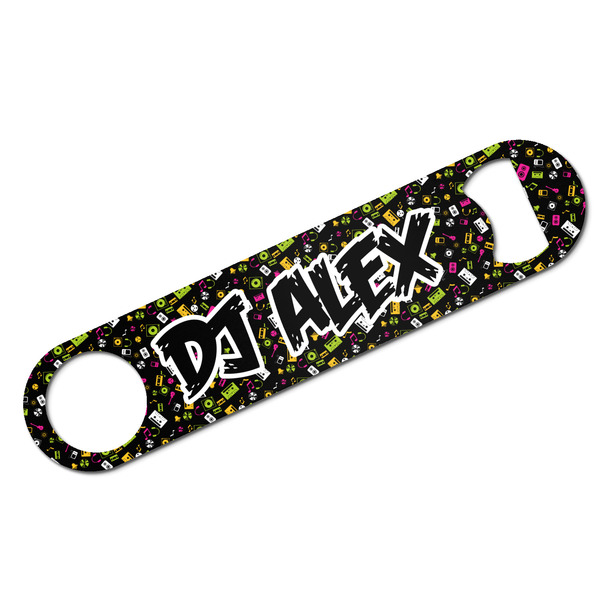 Custom Music DJ Master Bar Bottle Opener w/ Name or Text