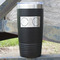 DJ Music Master 20 oz Stainless Steel Tumbler - Black - Single Sided