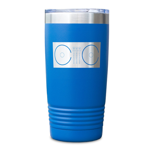 DJ Music Master Blue Polar Camel Tumbler - 20oz - Single Sided - Approval