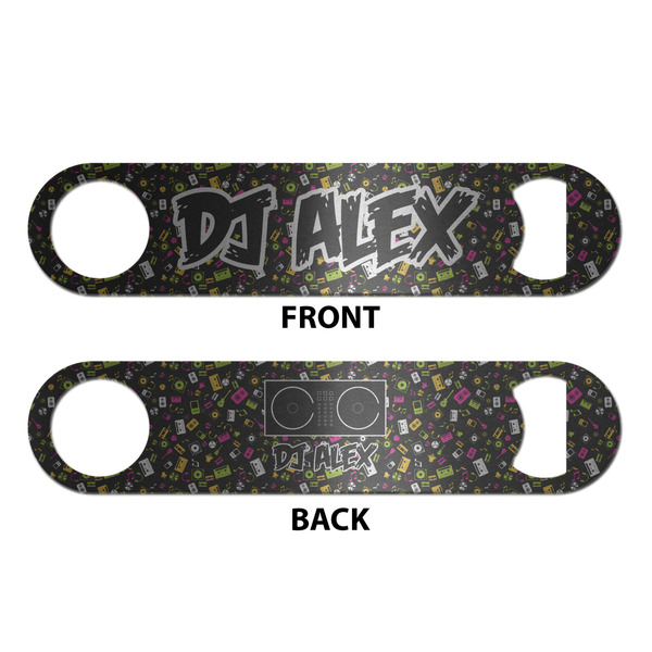 Music DJ Master Bottle Opener - Front & Back