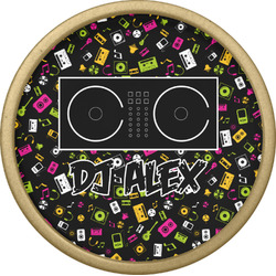 DJ Music Master Cabinet Knob - Gold (Personalized)