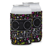 DJ Music Master Can Cooler (12 oz) w/ Name or Text