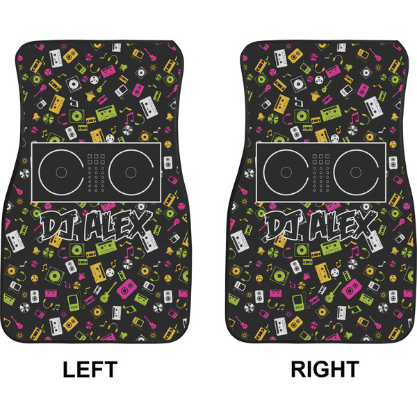 Music DJ Master Car Mat Front - Approval