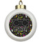 Music DJ Master Ceramic Ball Ornament (Personalized)