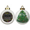 Music DJ Master Ceramic Christmas Ornament - X-Mas Tree (APPROVAL)