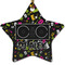 Music DJ Master Star Ceramic Ornament w/ Name or Text