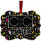 Music DJ Master Christmas Ornament (Front View)