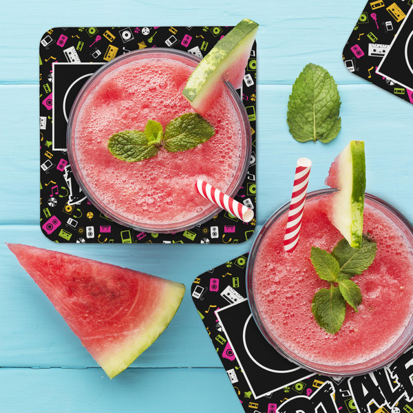 DJ Music Master Coaster Set - LIFESTYLE