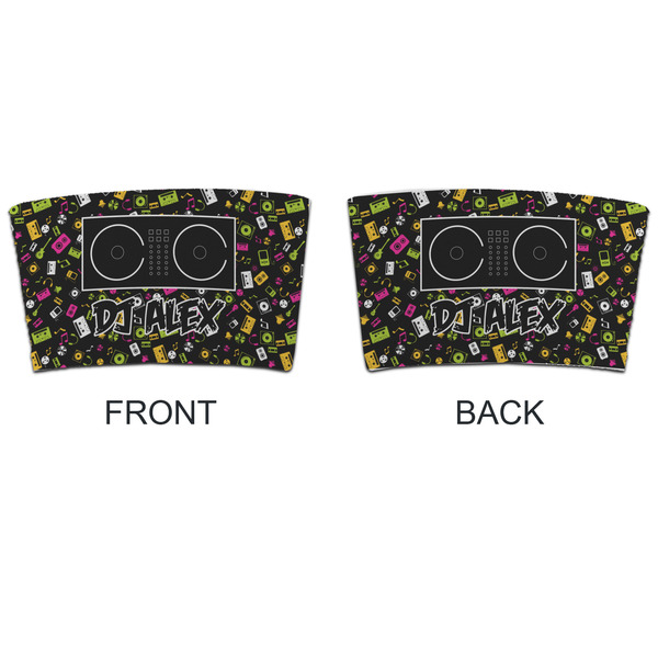 DJ Music Master Coffee Cup Sleeve - APPROVAL