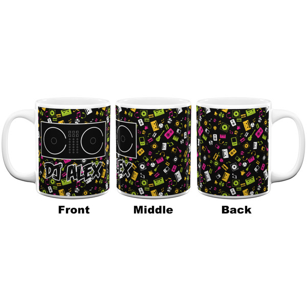 Music DJ Master Coffee Mug - 11 oz - White APPROVAL