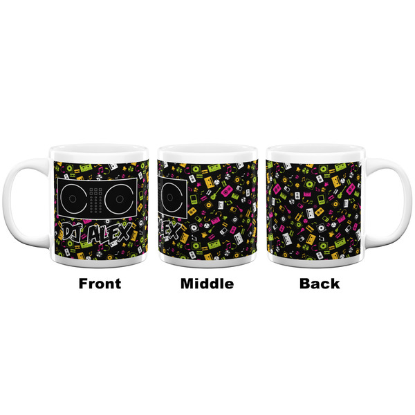 Music DJ Master Coffee Mug - 20 oz - White APPROVAL