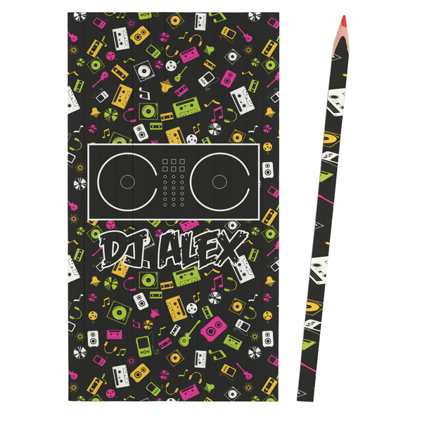 DJ Music Master Colored Pencils - Front View