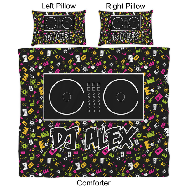 DJ Music Master Comforter Set - King - Approval