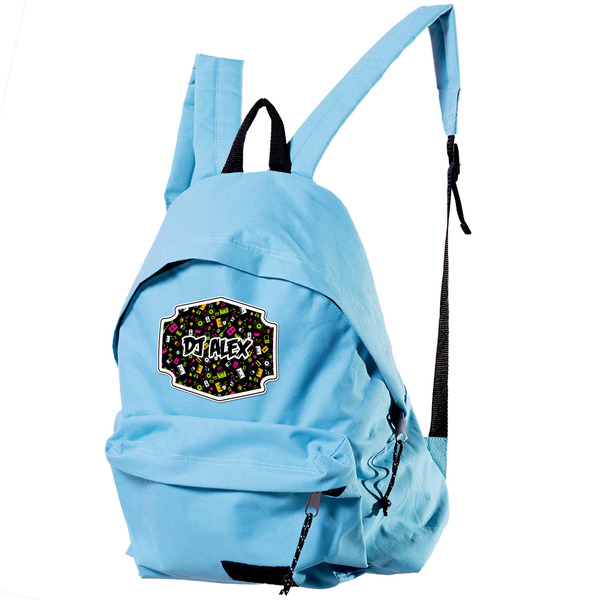 DJ Music Master Custom Shape Iron On Patches - XL single APPROVAL