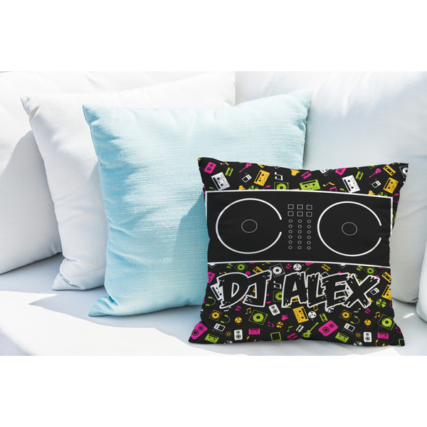 DJ Music Master Decorative Pillow Case - LIFESTYLE 2