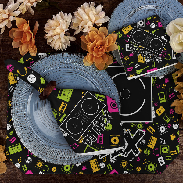 Music DJ Master Dining Set