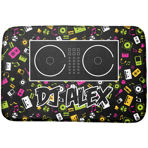 Custom Music DJ Master Dish Drying Mat w/ Name or Text