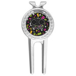 DJ Music Master Golf Divot Tool & Ball Marker (Personalized)