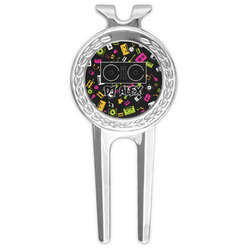 DJ Music Master Golf Divot Tool & Ball Marker (Personalized)