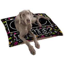 Music DJ Master Dog Bed - Large w/ Name or Text