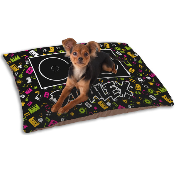 Music DJ Master Dog Bed - Small LIFESTYLE