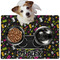 Music DJ Master Dog Food Mat - Medium LIFESTYLE