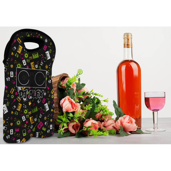DJ Music Master Double Wine Tote - LIFESTYLE (new)
