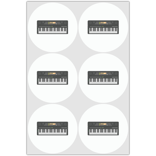 DJ Music Master Drink Topper - XLarge - Set of 6