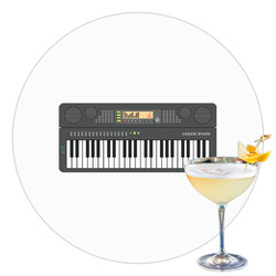 DJ Music Master Printed Drink Topper - 3.5"