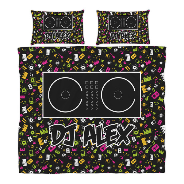 DJ Music Master Duvet Cover Set - King - Alt Approval