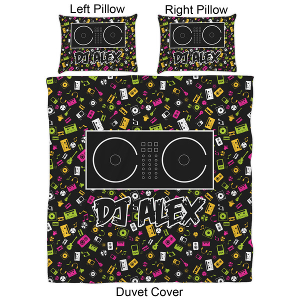 DJ Music Master Duvet Cover Set - Queen - Approval