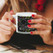 Music DJ Master Espresso Cup - 6oz (Double Shot) LIFESTYLE (Woman hands cropped)