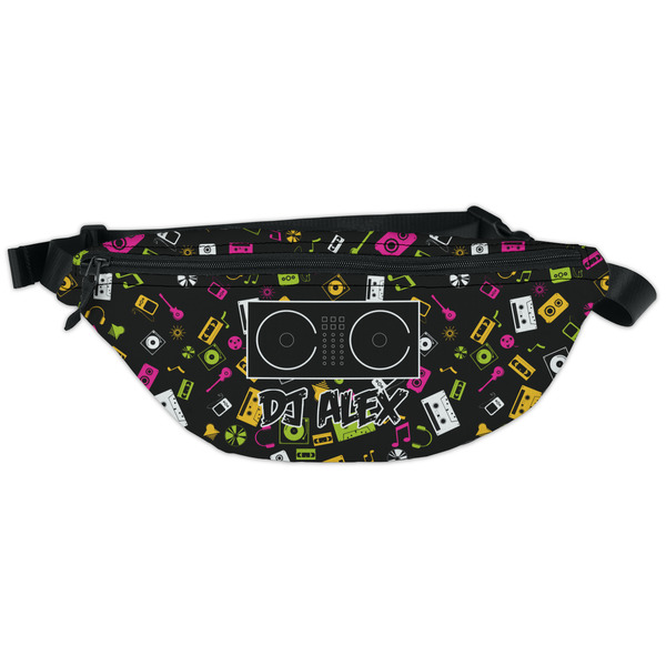 Custom DJ Music Master Fanny Pack - Classic Style (Personalized)