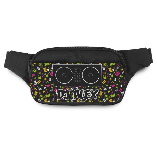 Custom DJ Music Master Fanny Pack - Modern Style (Personalized)