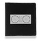DJ Music Master Leather Binder - 1" - Black (Personalized)