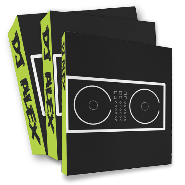 Custom DJ Music Master 3 Ring Binder - Full Wrap (Personalized)