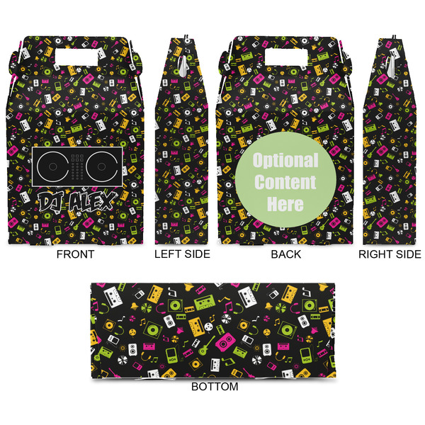 DJ Music Master Gable Favor Box - Approval