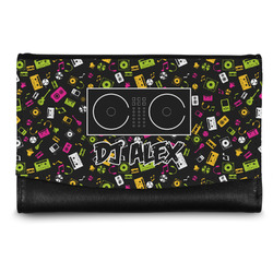 DJ Music Master Genuine Leather Women's Wallet - Small (Personalized)