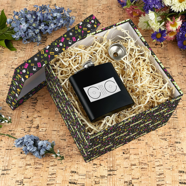 DJ Music Master Gift Boxes with Lid - Canvas Wrapped - X-Large - In Context