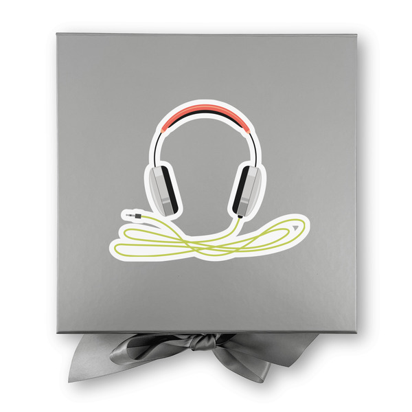 DJ Music Master Gift Boxes with Magnetic Lid - Silver - Approval