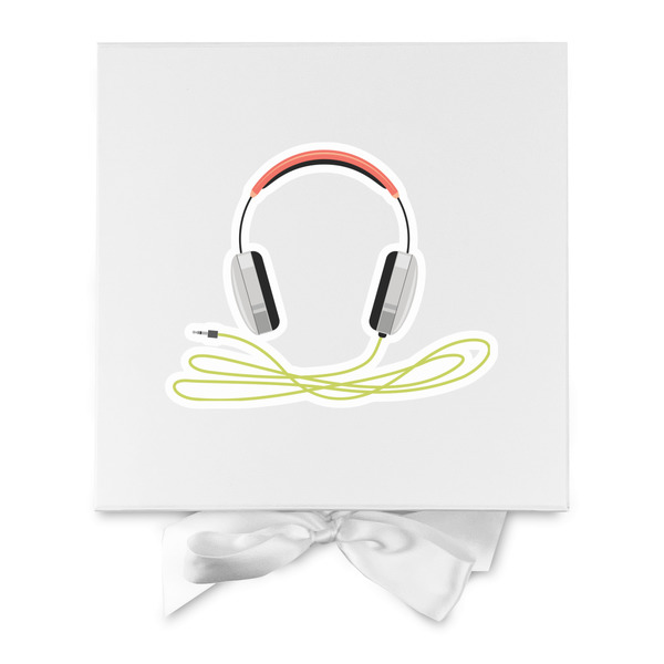 DJ Music Master Gift Boxes with Magnetic Lid - White - Approval