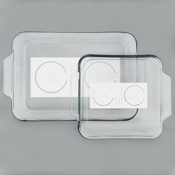DJ Music Master Glass Baking Dish Set - MAIN (set)